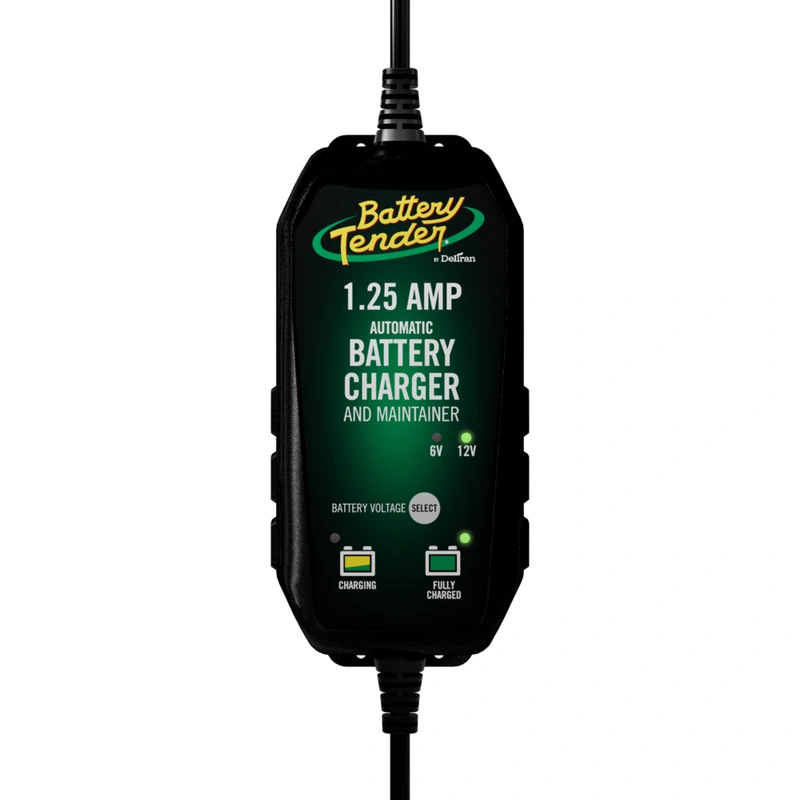 1.25 AMP Plus Selectable 12V / 6V Battery Charger