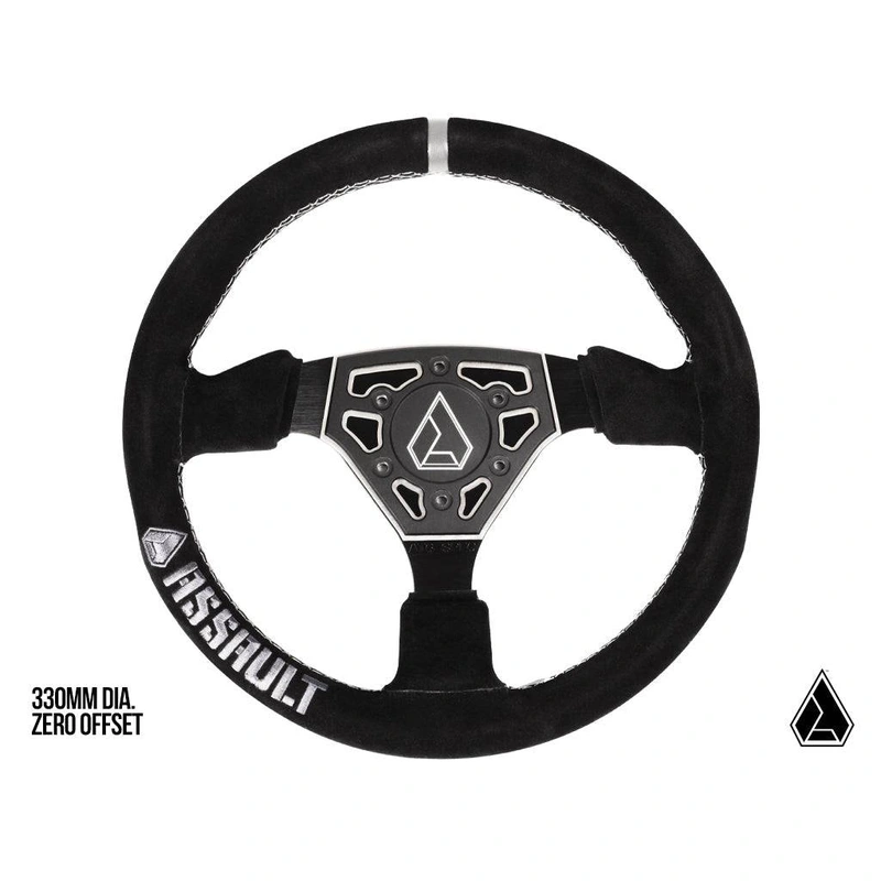 Assault Industries Universal Navigator Suede UTV Steering Wheel