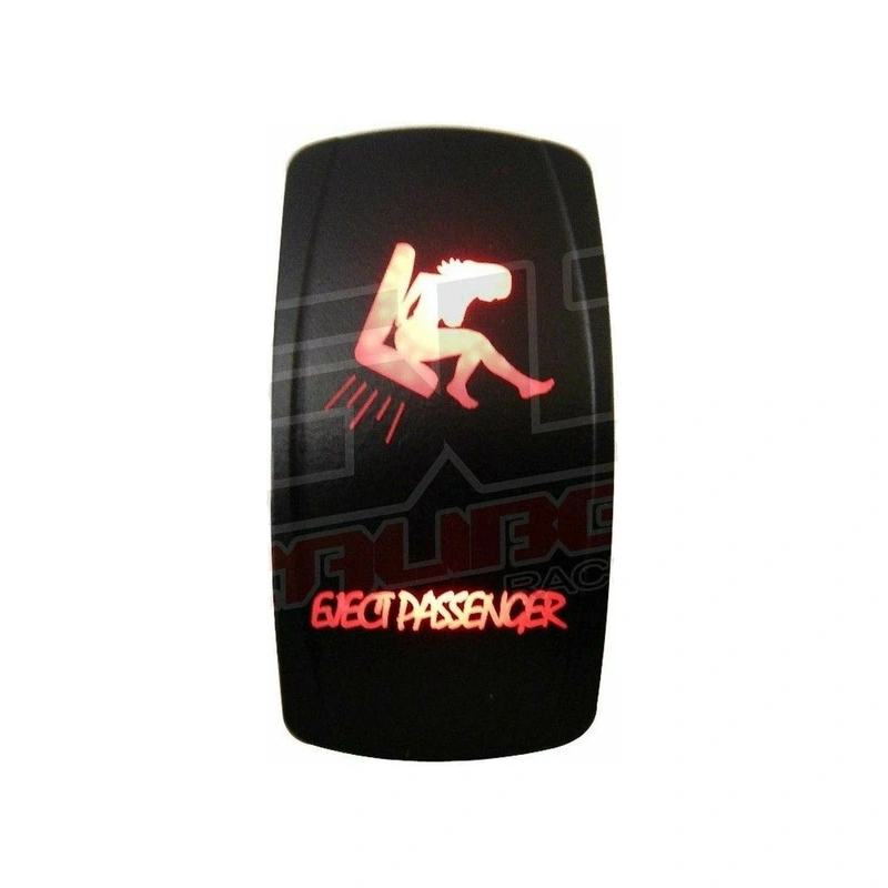 “Eject Passenger” Waterproof Rocker Switch