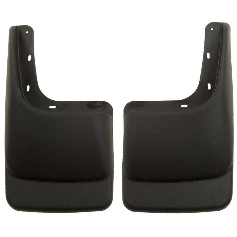 Husky Liners 04-12 Ford F-150/06 Lincoln Mark LT Custom-Molded Rear Mud Guards (w/Flares/Run. Board)